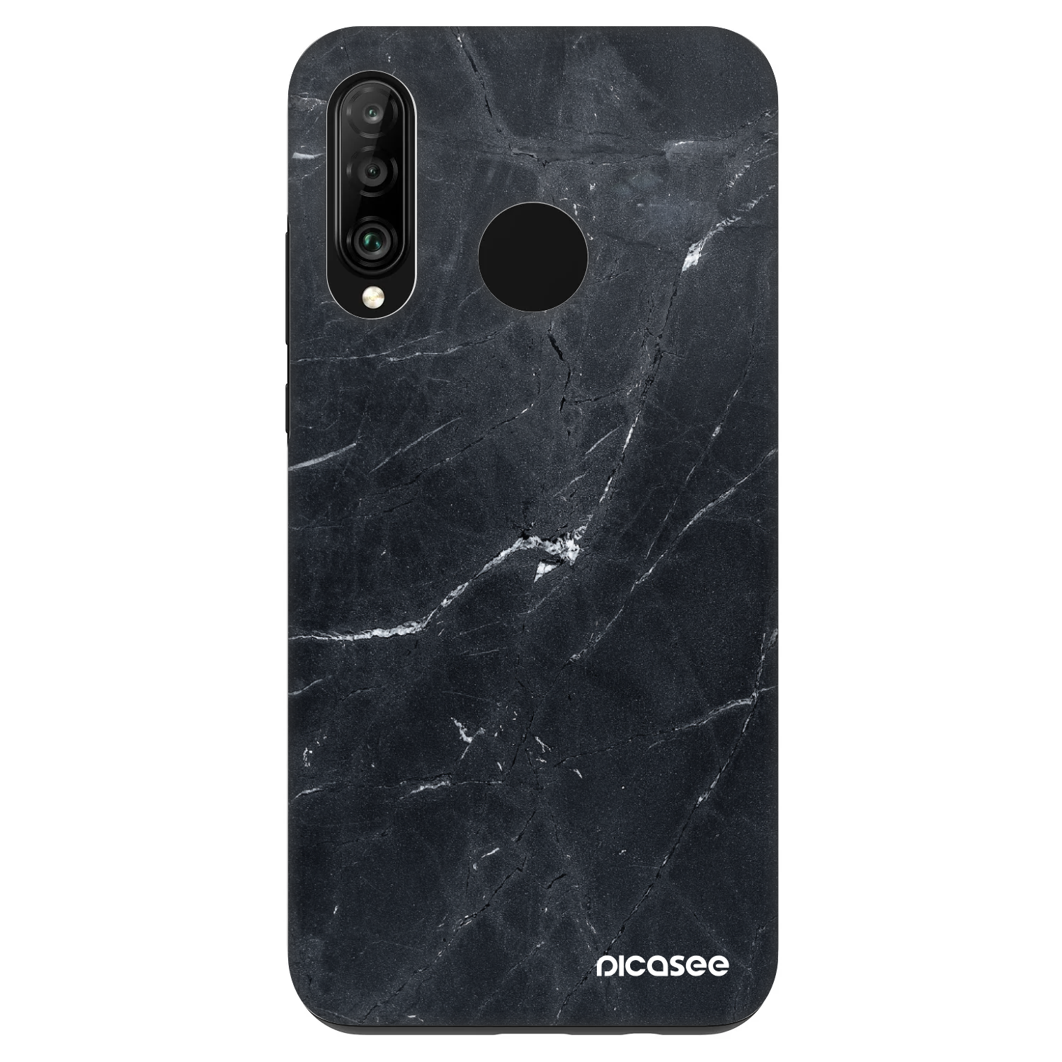 Picasee Fashion Case za Huawei P30 Lite - Black marble