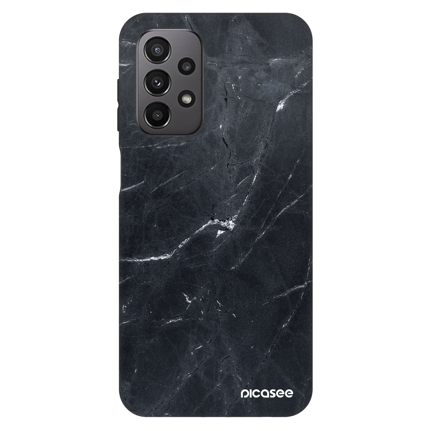 Picasee Fashion Case za Samsung Galaxy A23 A235F 4G - Black marble
