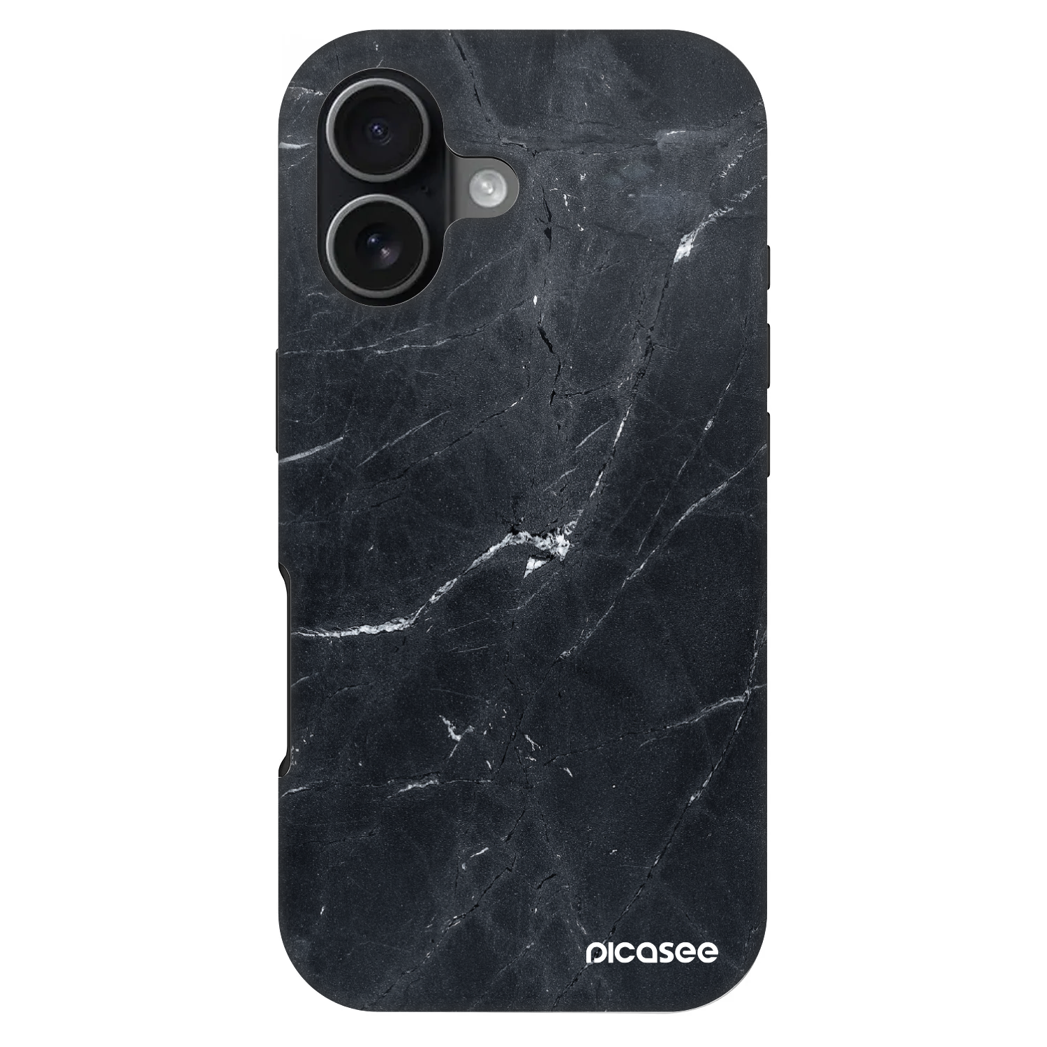Picasee Fashion Case MagSafe za Apple iPhone 17 - Black marble