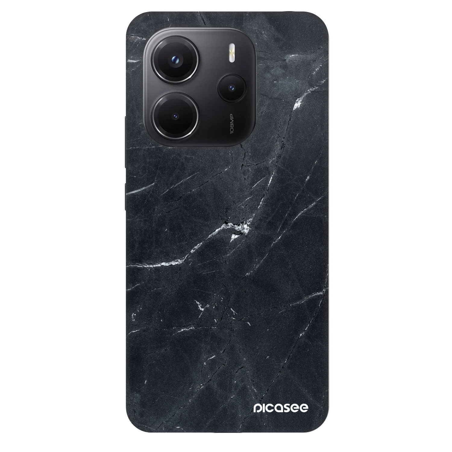Picasee Fashion Case za Xiaomi Redmi Note 14 4G - Black marble