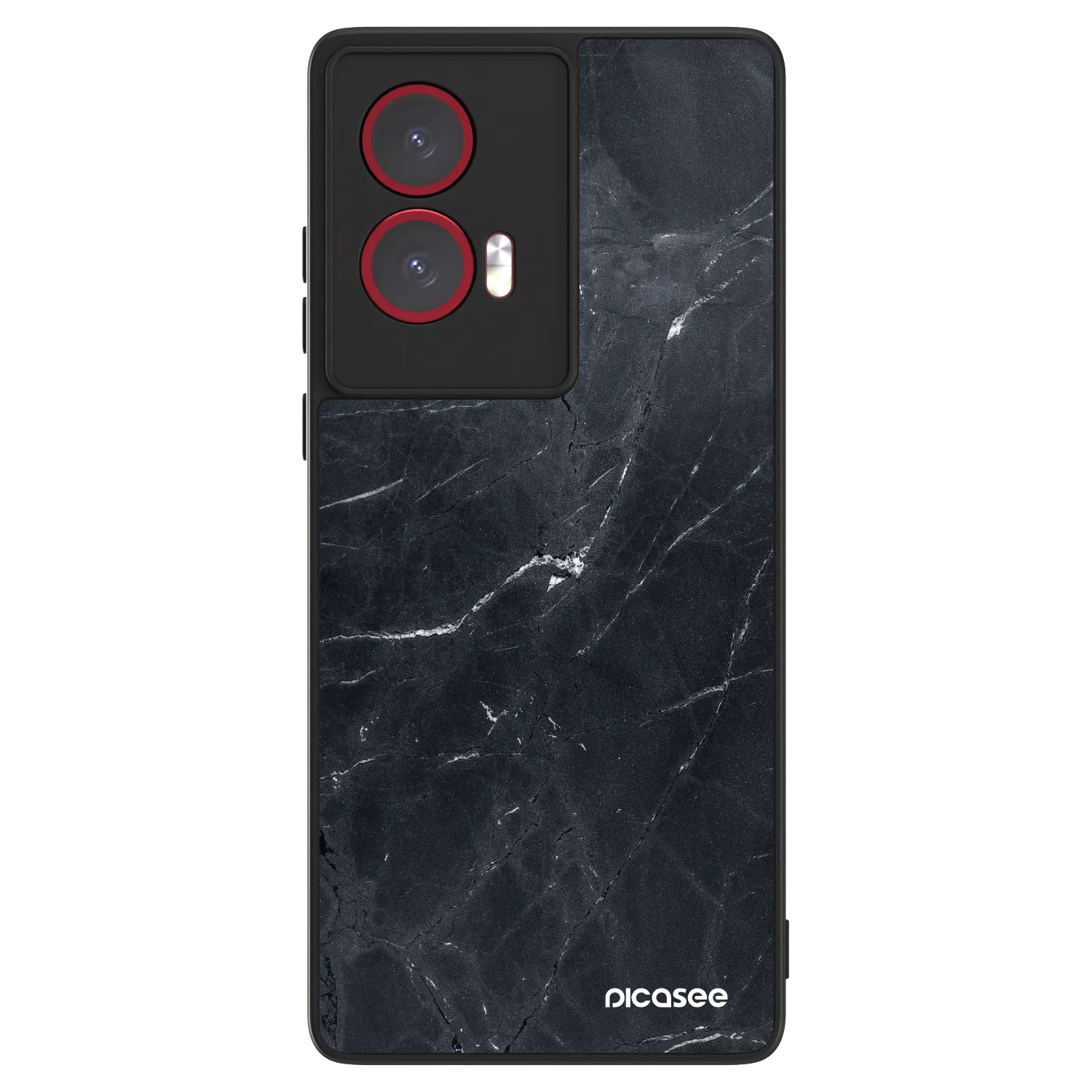 Picasee ULTIMATE CASE za Motorola Edge 50 Fusion - Black marble
