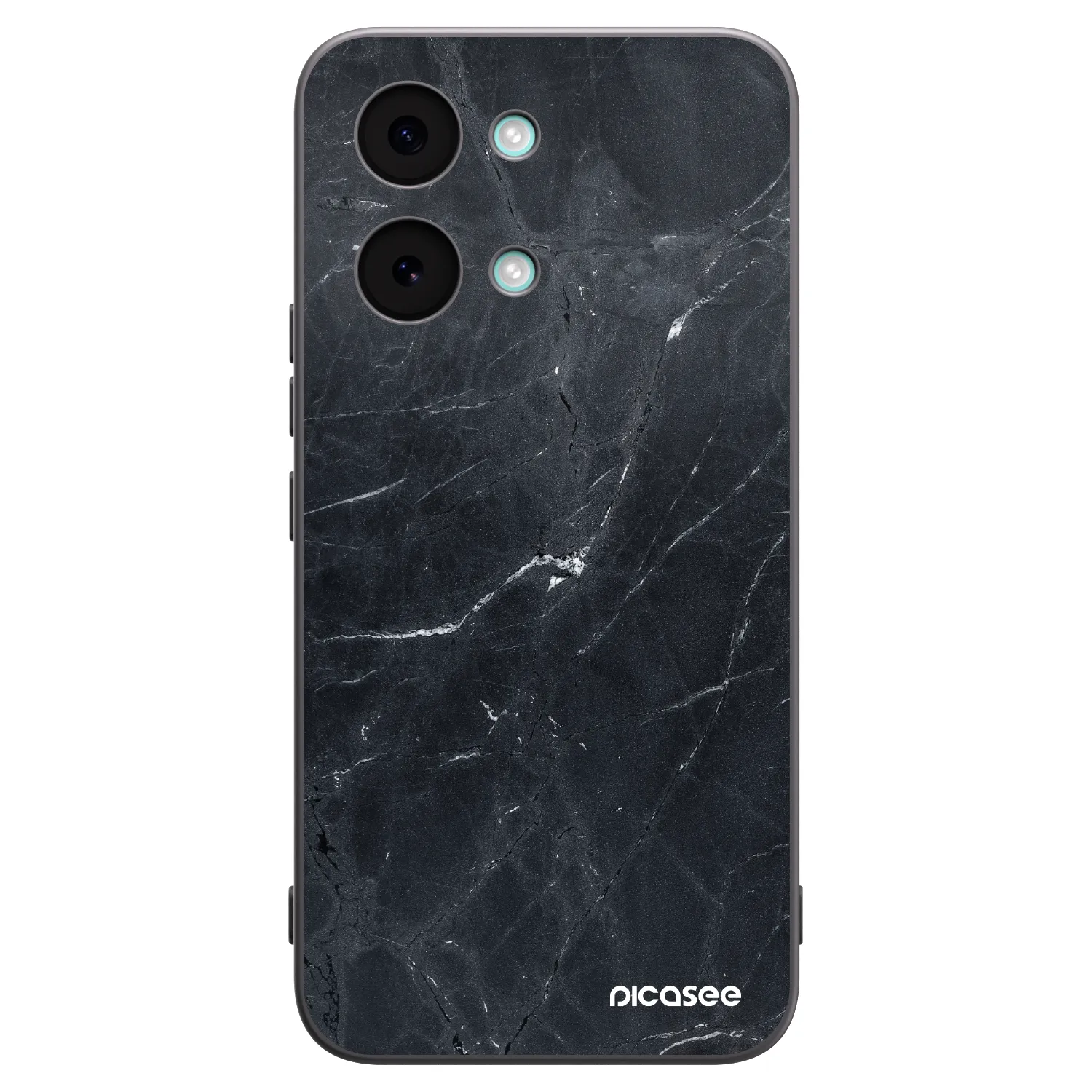 Picasee crna silikonska maskica za Xiaomi Poco X8 Pro Max - Black marble