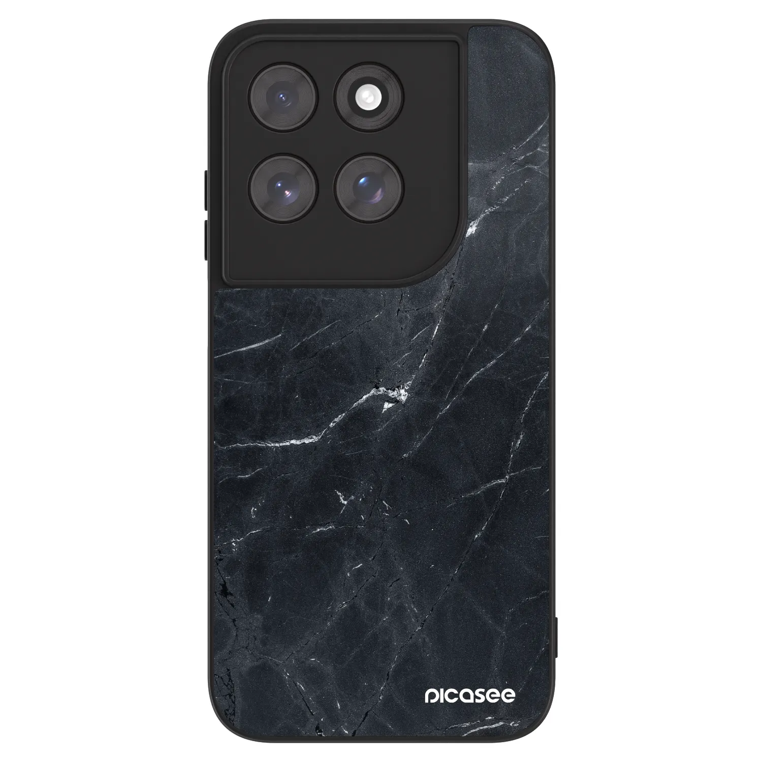 Picasee ULTIMATE CASE za Motorola Moto G77 - Black marble