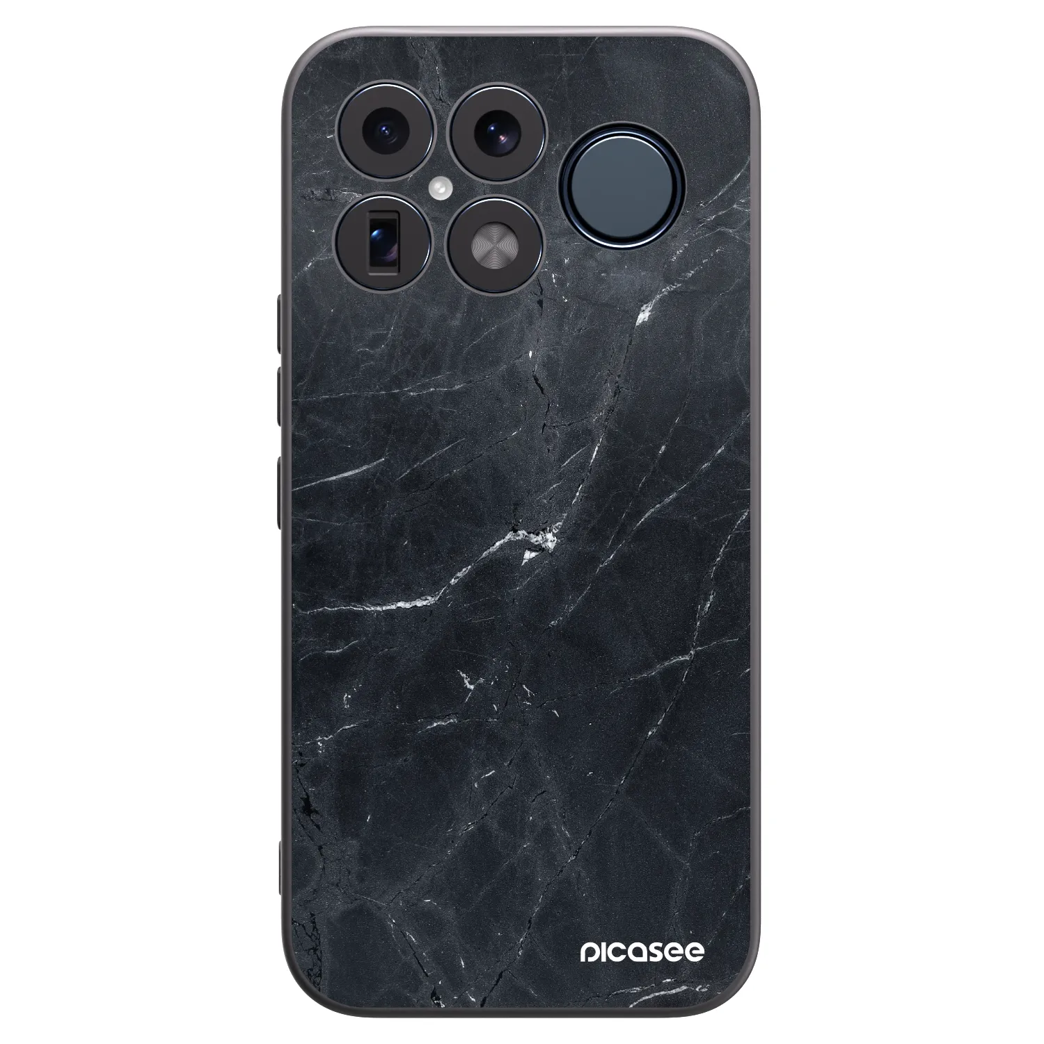Picasee crna silikonska maskica za Xiaomi Poco F8 Ultra - Black marble
