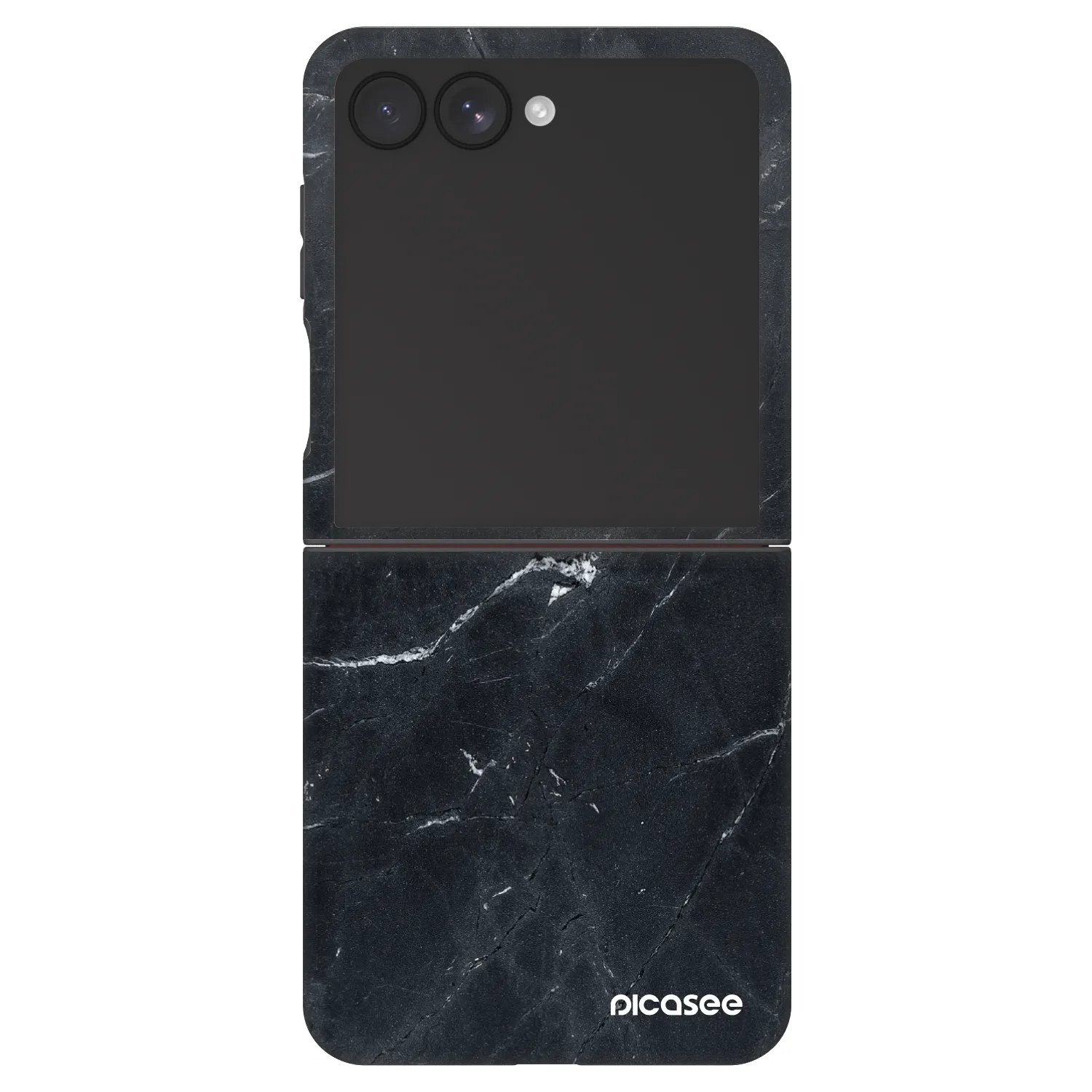 Picasee Fashion Case za Samsung Galaxy Z Flip7 5G - Black marble