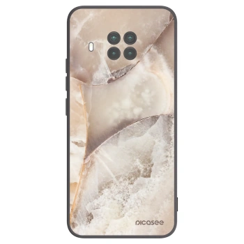Picasee crna silikonska maskica za Xiaomi Mi 10T Lite - Cream marble