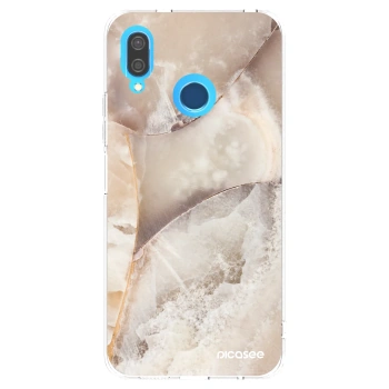 Picasee silikonska prozirna maskica za Huawei P20 Lite - Cream marble