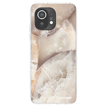 Picasee silikonska prozirna maskica za Xiaomi Mi 11 - Cream marble