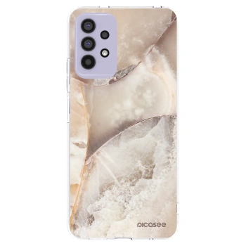 Picasee silikonska prozirna maskica za Samsung Galaxy A32 4G SM-A325F - Cream marble