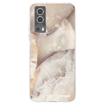 Picasee silikonska prozirna maskica za Vivo Y72 5G - Cream marble