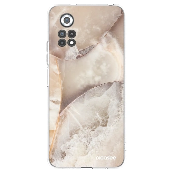 Picasee silikonska prozirna maskica za Xiaomi Poco X4 Pro 5G - Cream marble