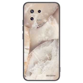 Picasee crna silikonska maskica za Xiaomi 13 Pro - Cream marble