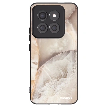 Picasee crna silikonska maskica za Xiaomi 14 Pro - Cream marble
