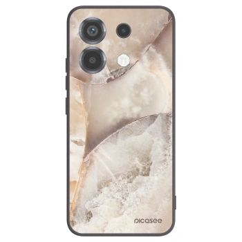Picasee crna silikonska maskica za Xiaomi Poco X6 - Cream marble