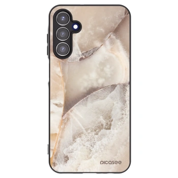 Picasee crna silikonska maskica za Samsung Galaxy A15 A156B 5G - Cream marble