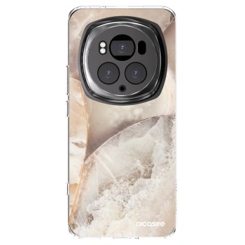Picasee silikonska prozirna maskica za Honor Magic6 Pro - Cream marble