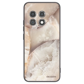 Picasee crna silikonska maskica za OnePlus 11 5G - Cream marble