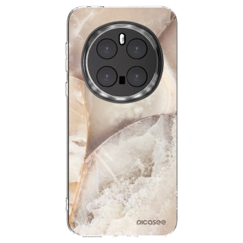 Picasee silikonska prozirna maskica za Honor Magic7 Pro 5G - Cream marble