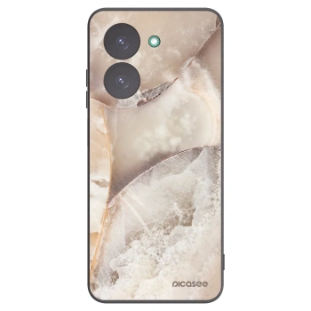 Picasee crna silikonska maskica za Xiaomi Redmi A5 - Cream marble