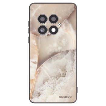 Picasee crna silikonska maskica za OnePlus 13 5G - Cream marble