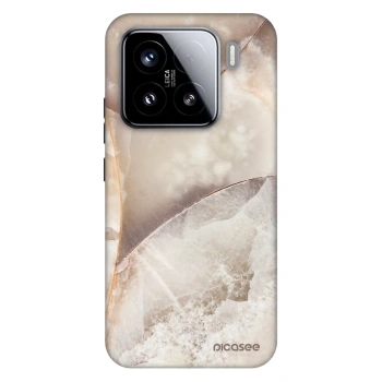 Maskica za Xiaomi 15 - Cream marble
