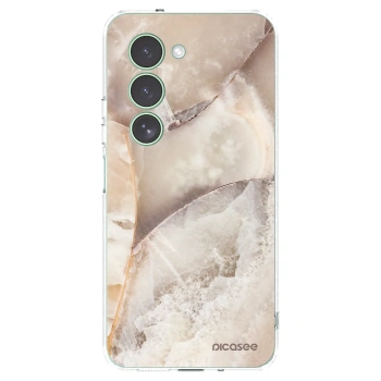 Picasee silikonska prozirna maskica za Xiaomi Redmi 15 5G - Cream marble