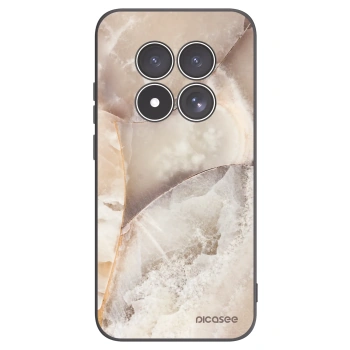 Picasee crna silikonska maskica za Xiaomi Redmi Note 15 Pro 4G - Cream marble
