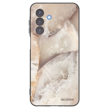 Picasee crna silikonska maskica za Samsung Galaxy A17 5G - Cream marble