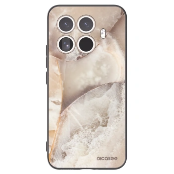 Picasee crna silikonska maskica za Xiaomi 15T Pro - Cream marble