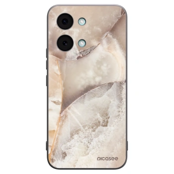 Picasee crna silikonska maskica za Xiaomi Poco X8 Pro Max - Cream marble