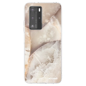 Maskica za Huawei P40 Pro - Cream marble
