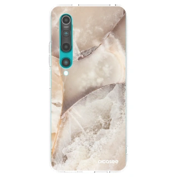 Picasee silikonska prozirna maskica za Xiaomi Mi 10 - Cream marble
