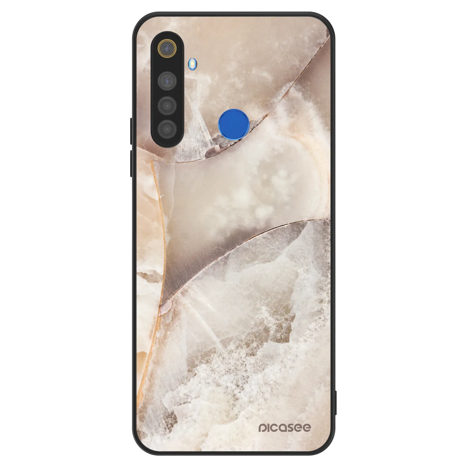 Picasee ULTIMATE CASE za Realme 5 - Cream marble