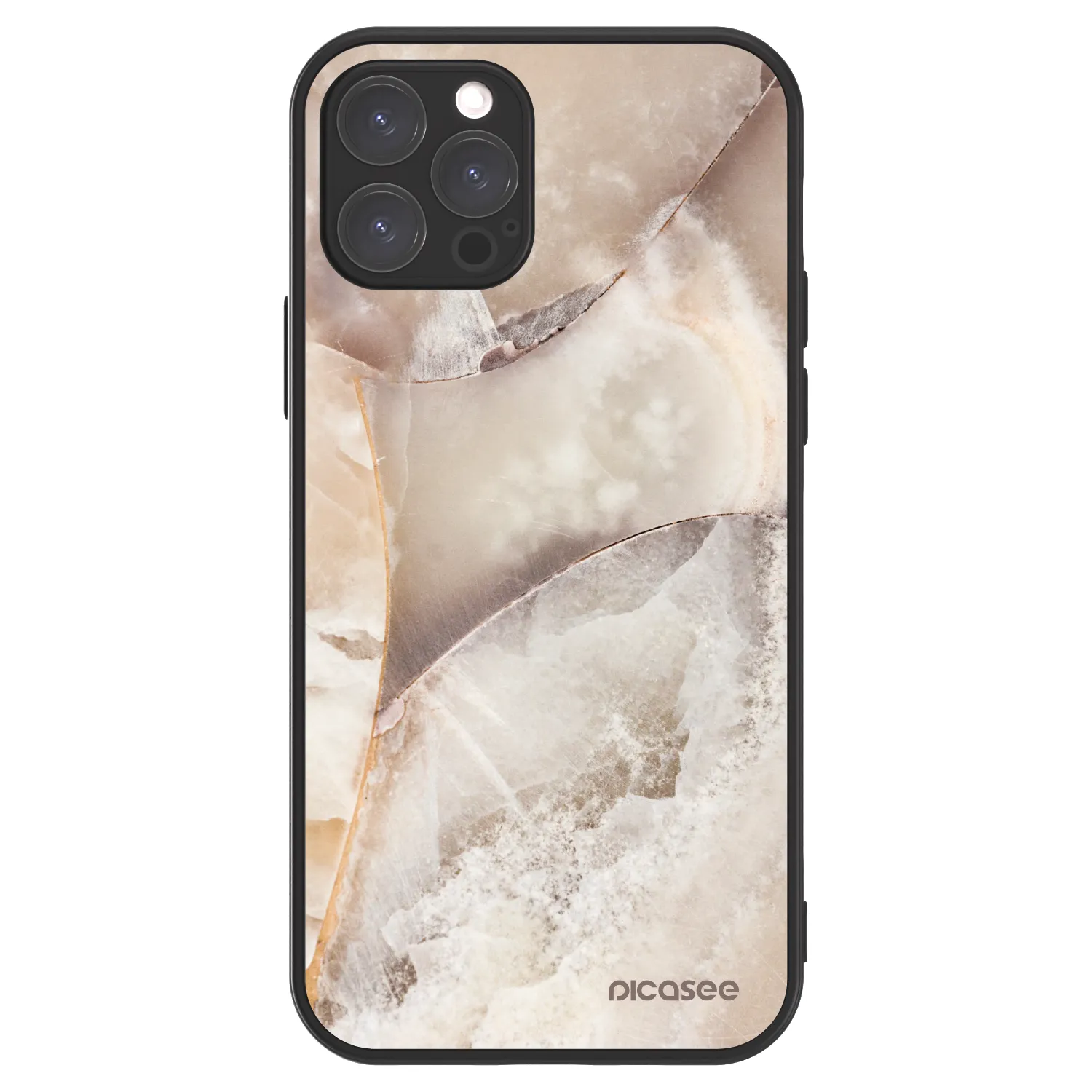 Picasee ULTIMATE CASE MagSafe za Apple iPhone 12 Pro - Cream marble