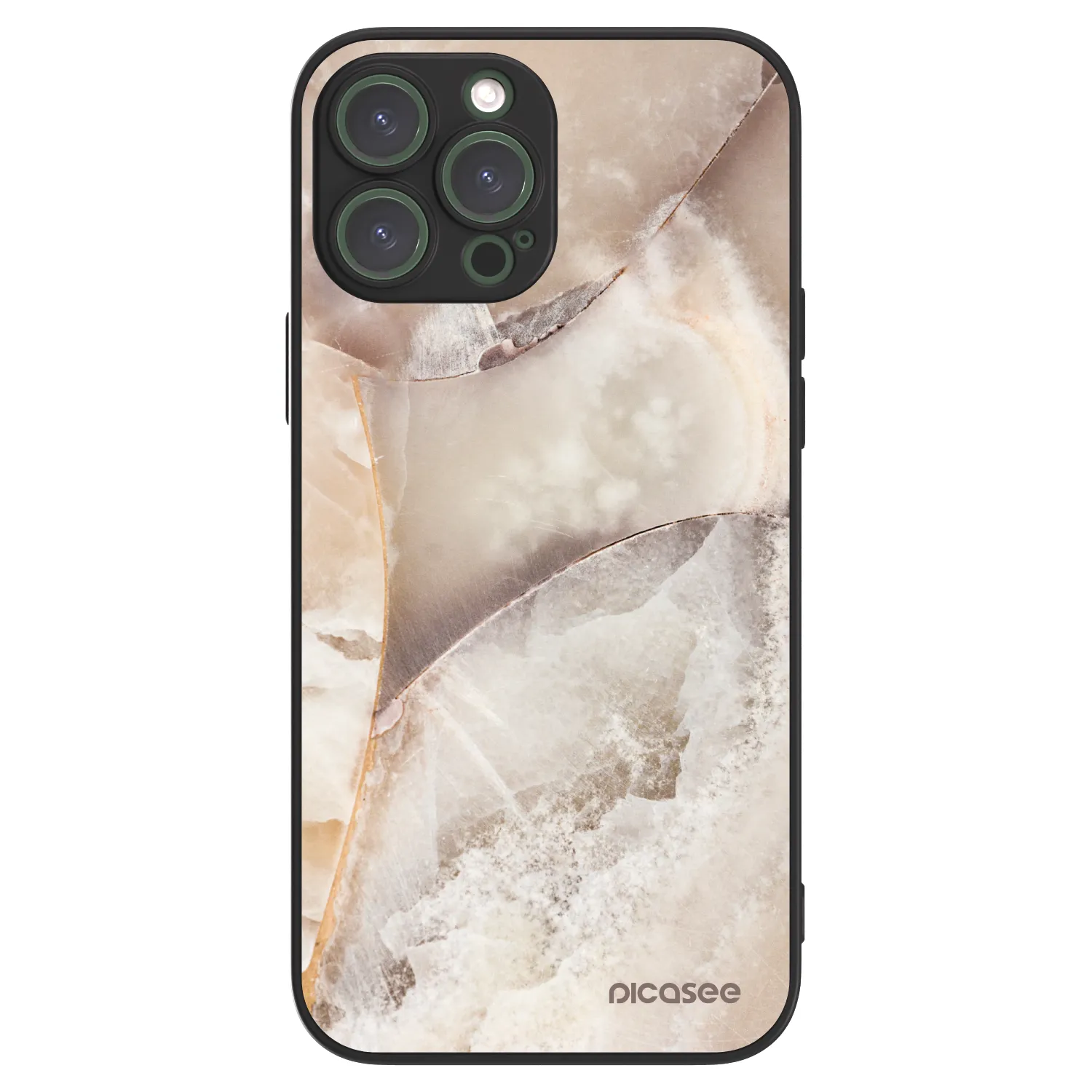 Picasee ULTIMATE CASE MagSafe za Apple iPhone 13 Pro Max - Cream marble