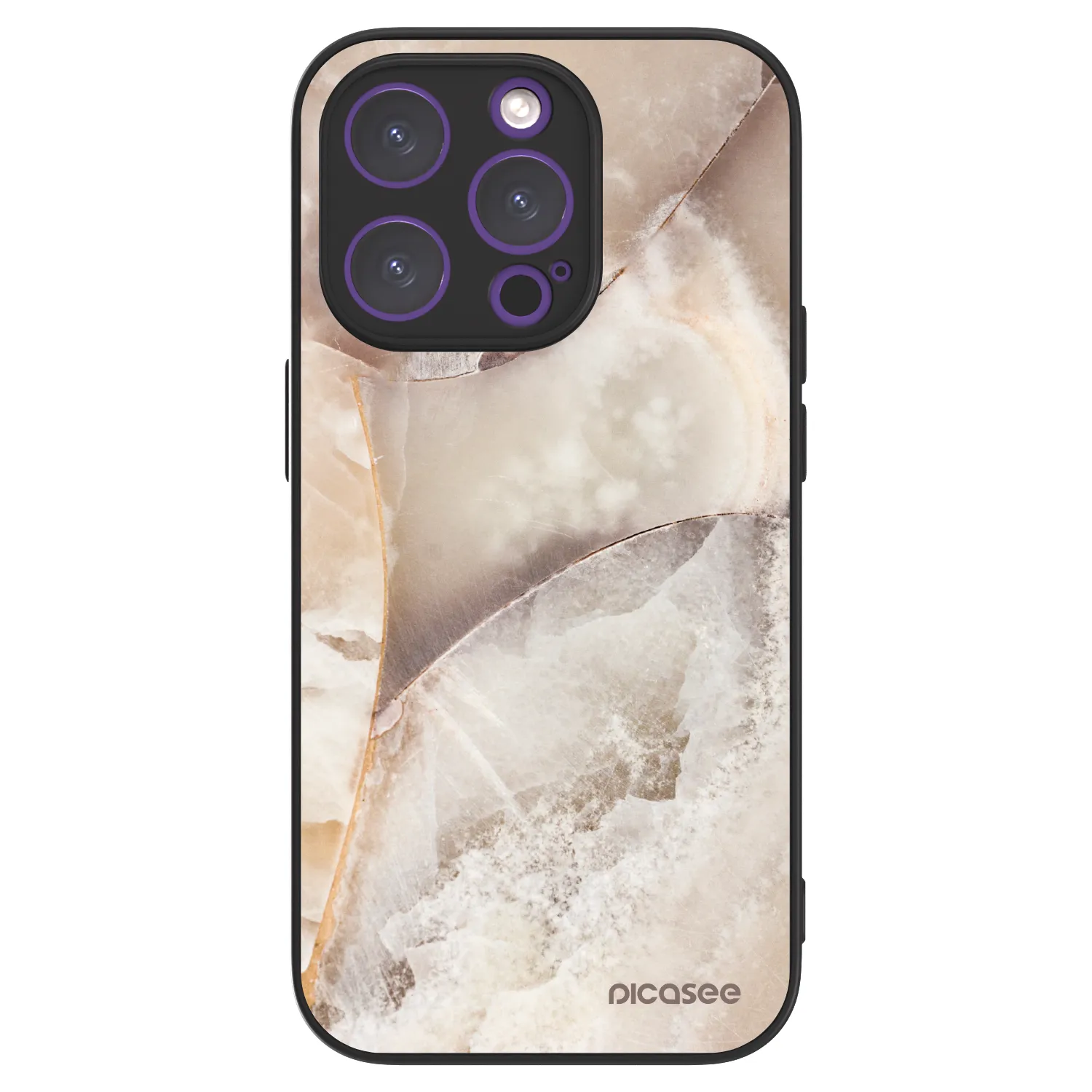 Picasee ULTIMATE CASE MagSafe za Apple iPhone 14 Pro - Cream marble