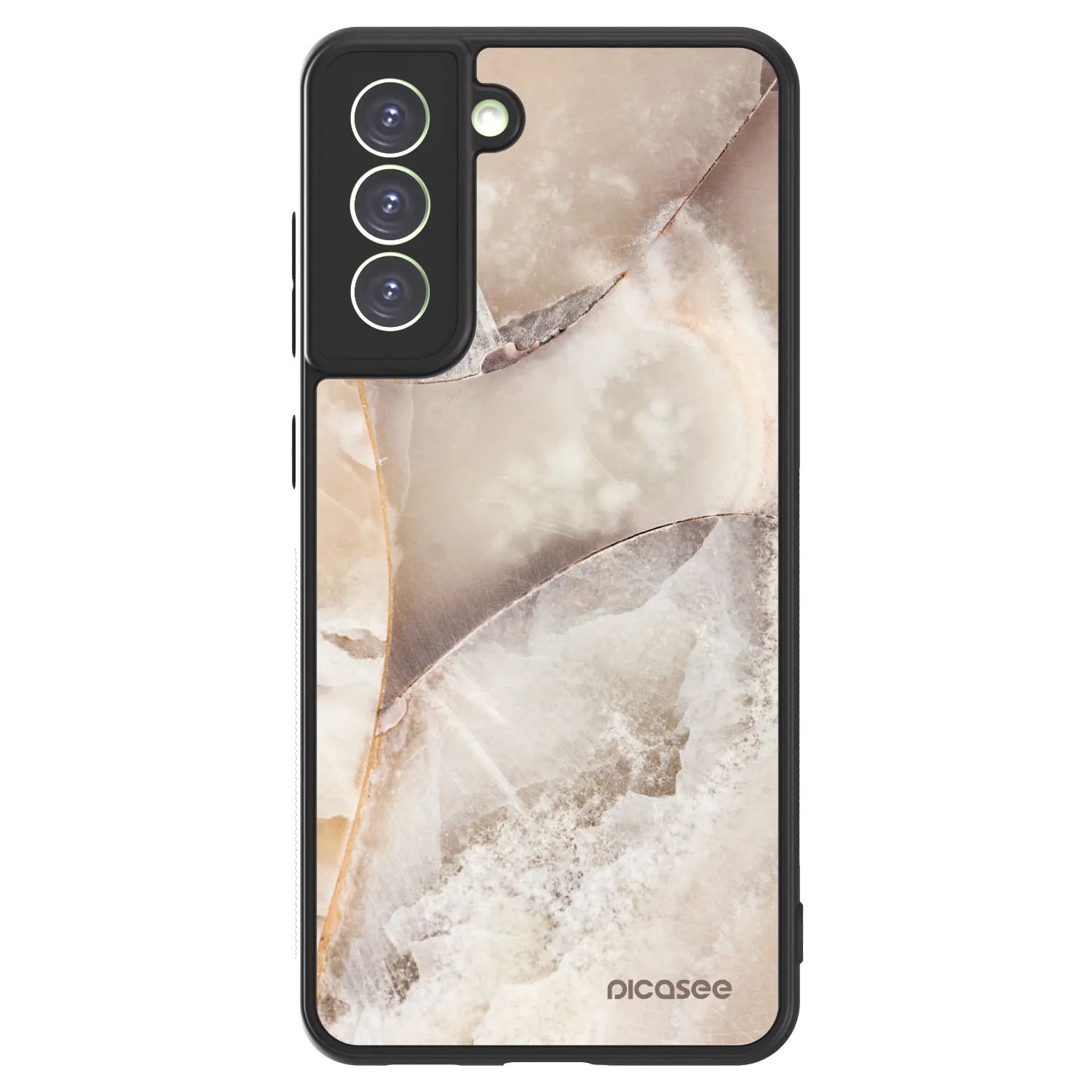 Picasee ULTIMATE CASE PowerShare za Samsung Galaxy S21 FE 5G - Cream marble
