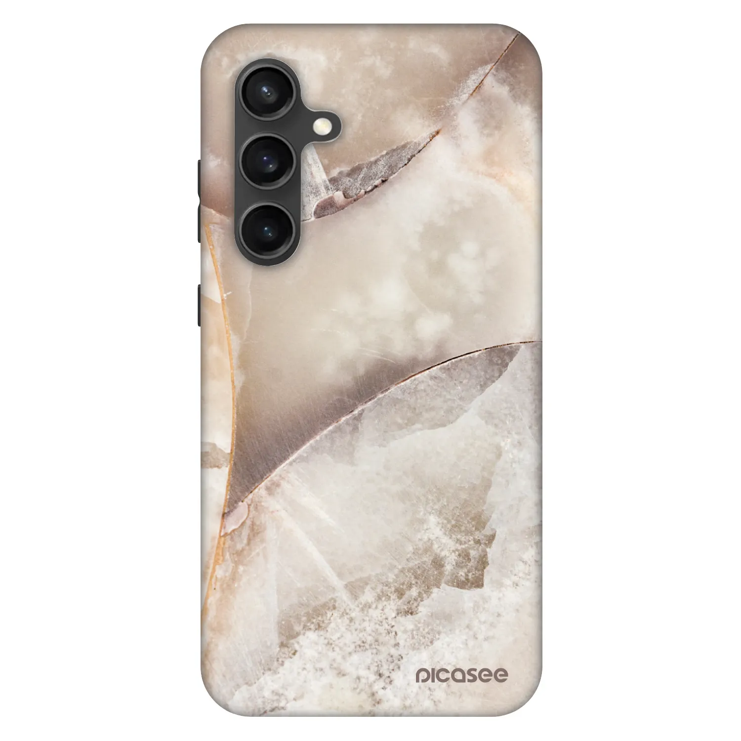 Picasee Fashion Case za Samsung Galaxy S24 FE S721B - Cream marble