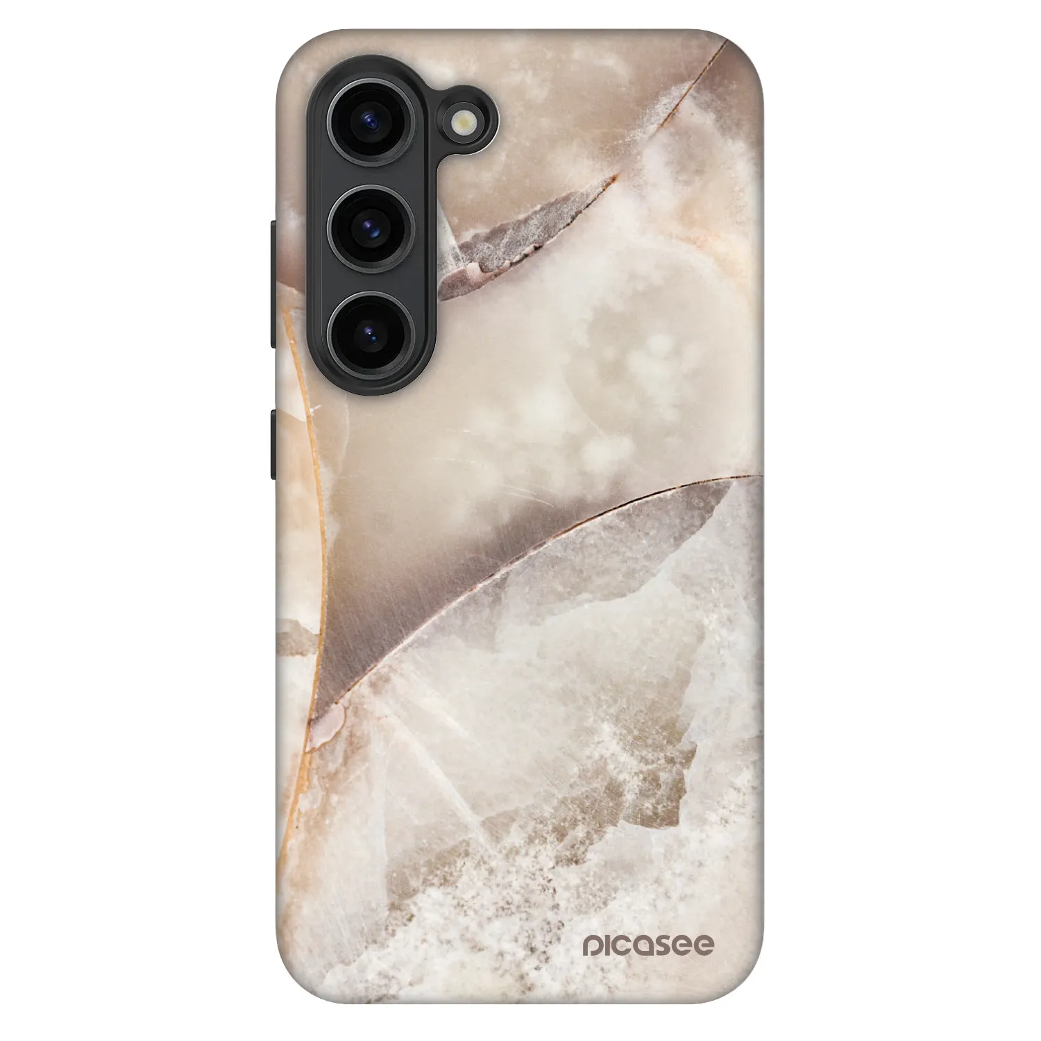 Picasee Fashion Case za Samsung Galaxy S23+ 5G - Cream marble