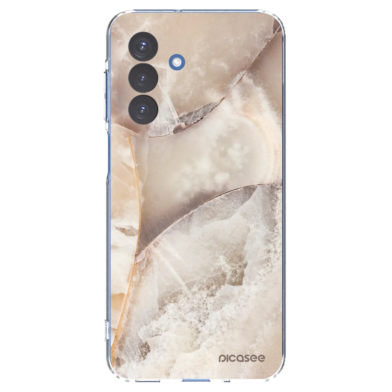 Picasee silikonska prozirna maskica za Samsung Galaxy A17 5G - Cream marble