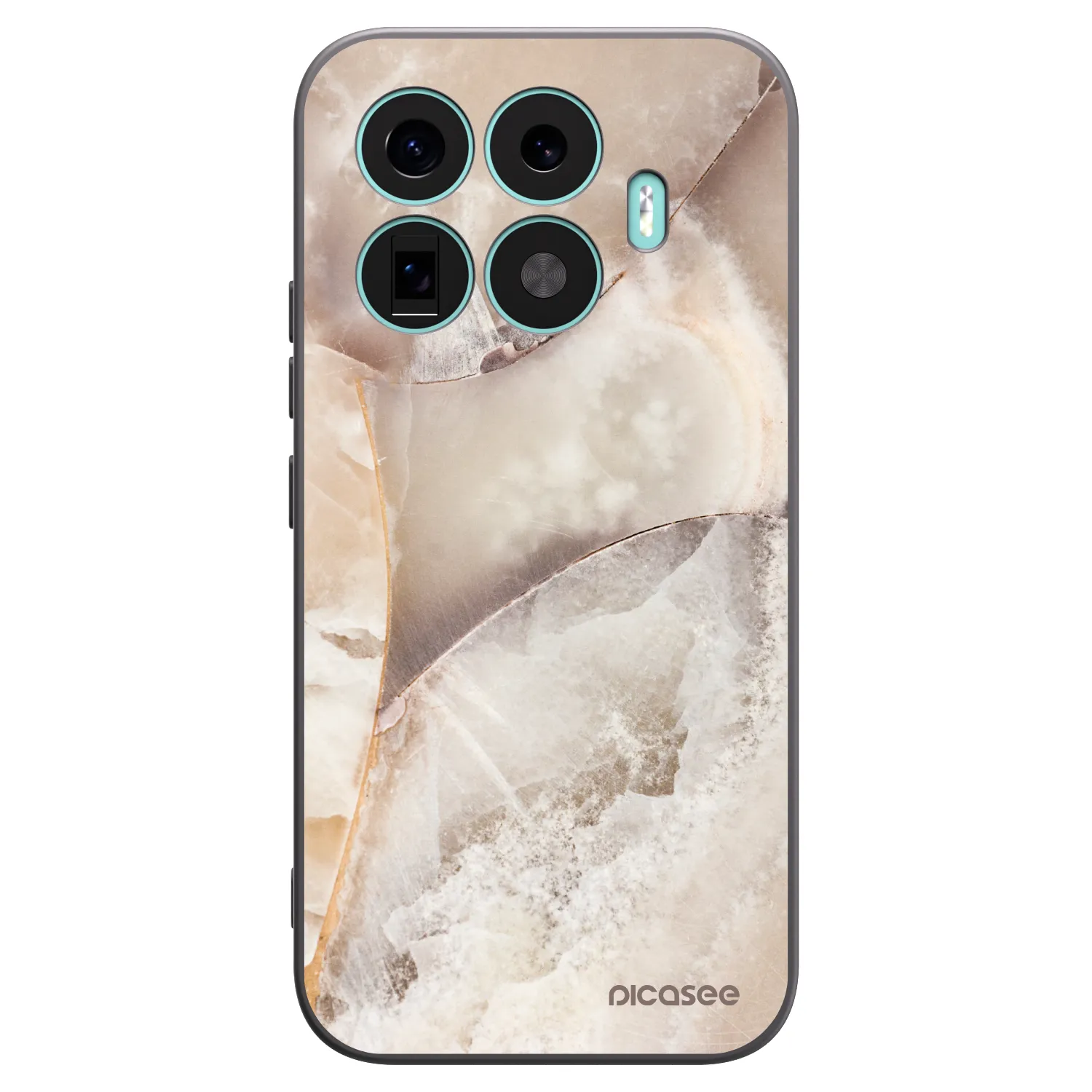 Crna silikonska maskica za Xiaomi 17T - Cream marble