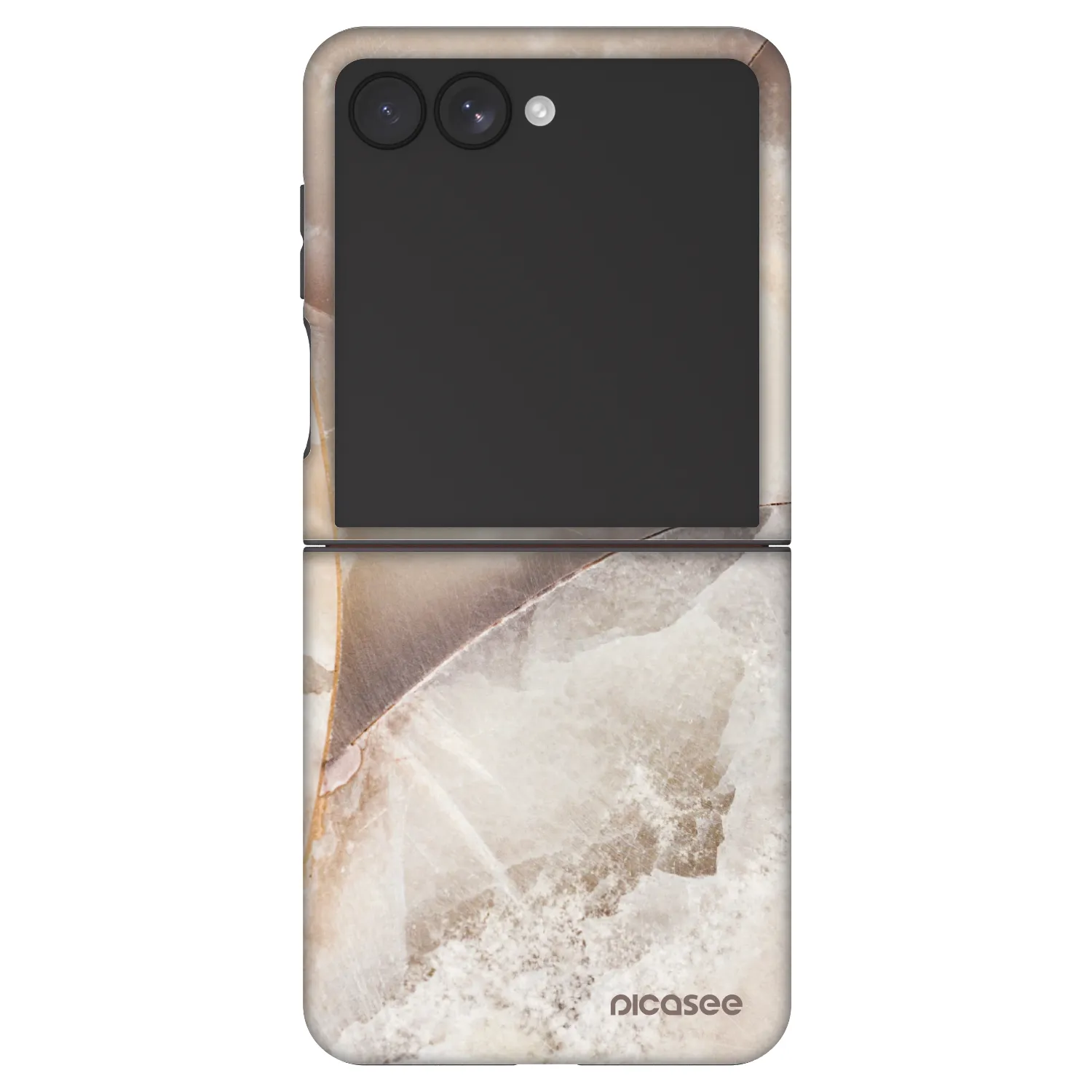 Picasee Fashion Case za Samsung Galaxy Z Flip7 5G - Cream marble