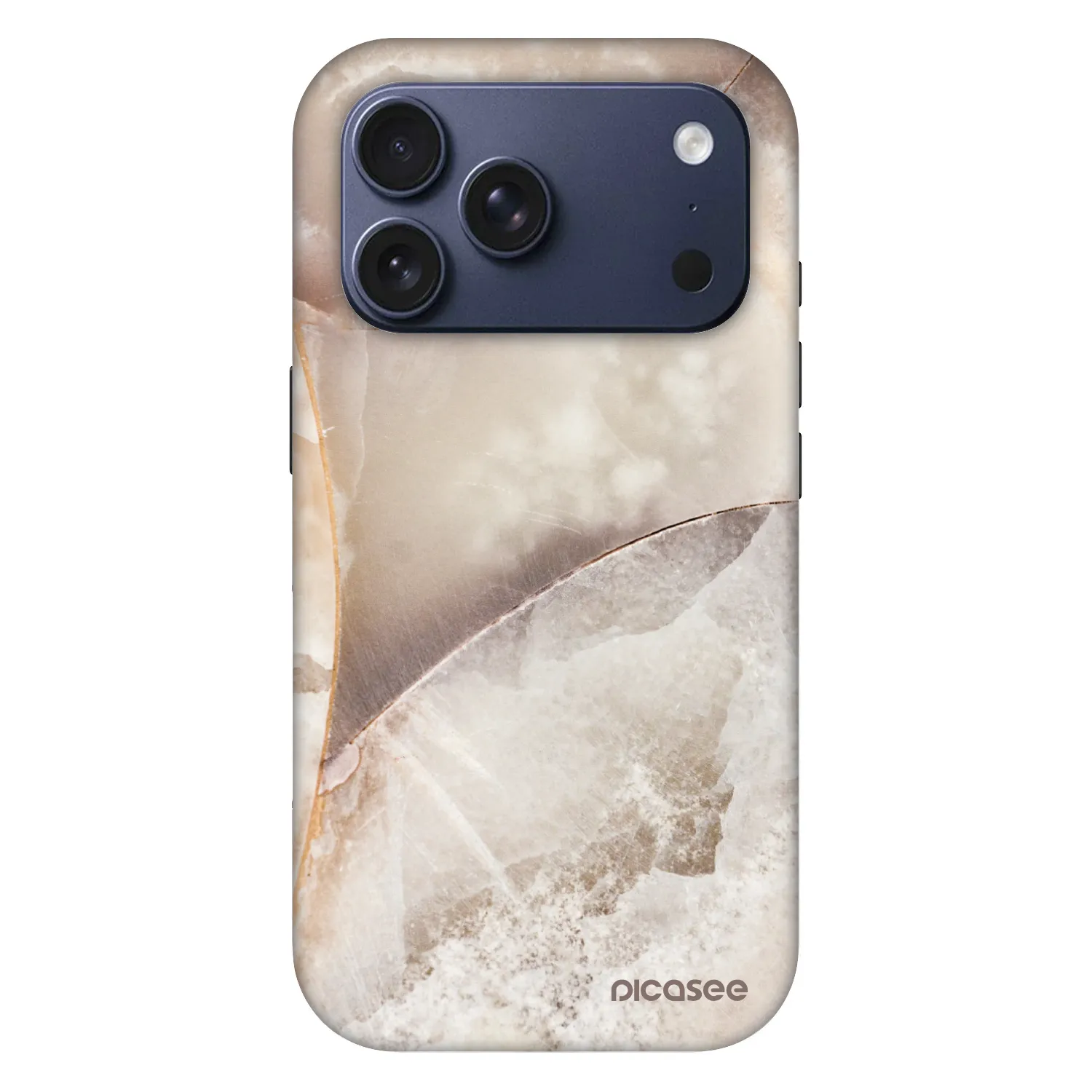Picasee Fashion Case MagSafe za Apple iPhone 18 Pro - Cream marble