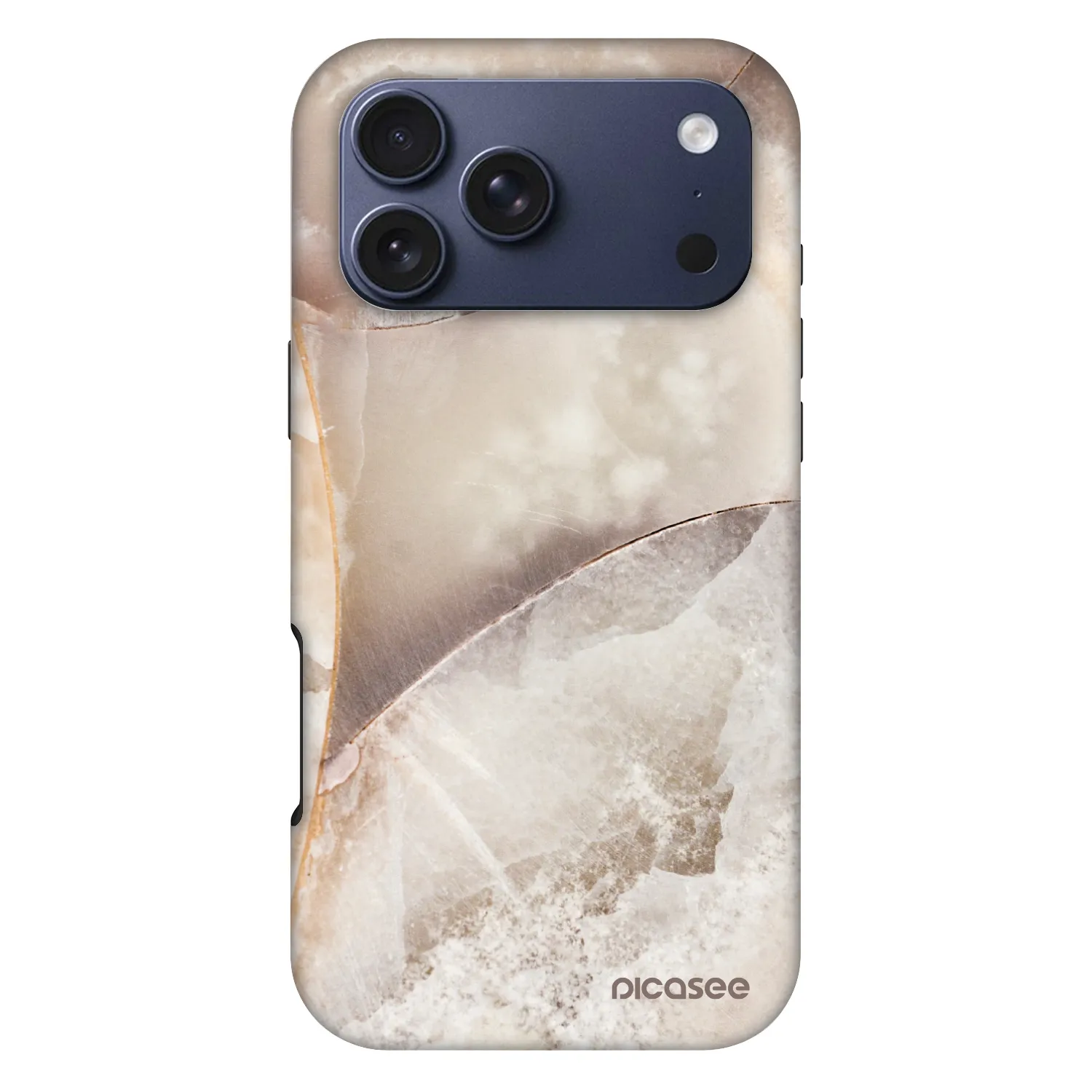 Picasee Fashion Case MagSafe za Apple iPhone 18 Pro Max - Cream marble