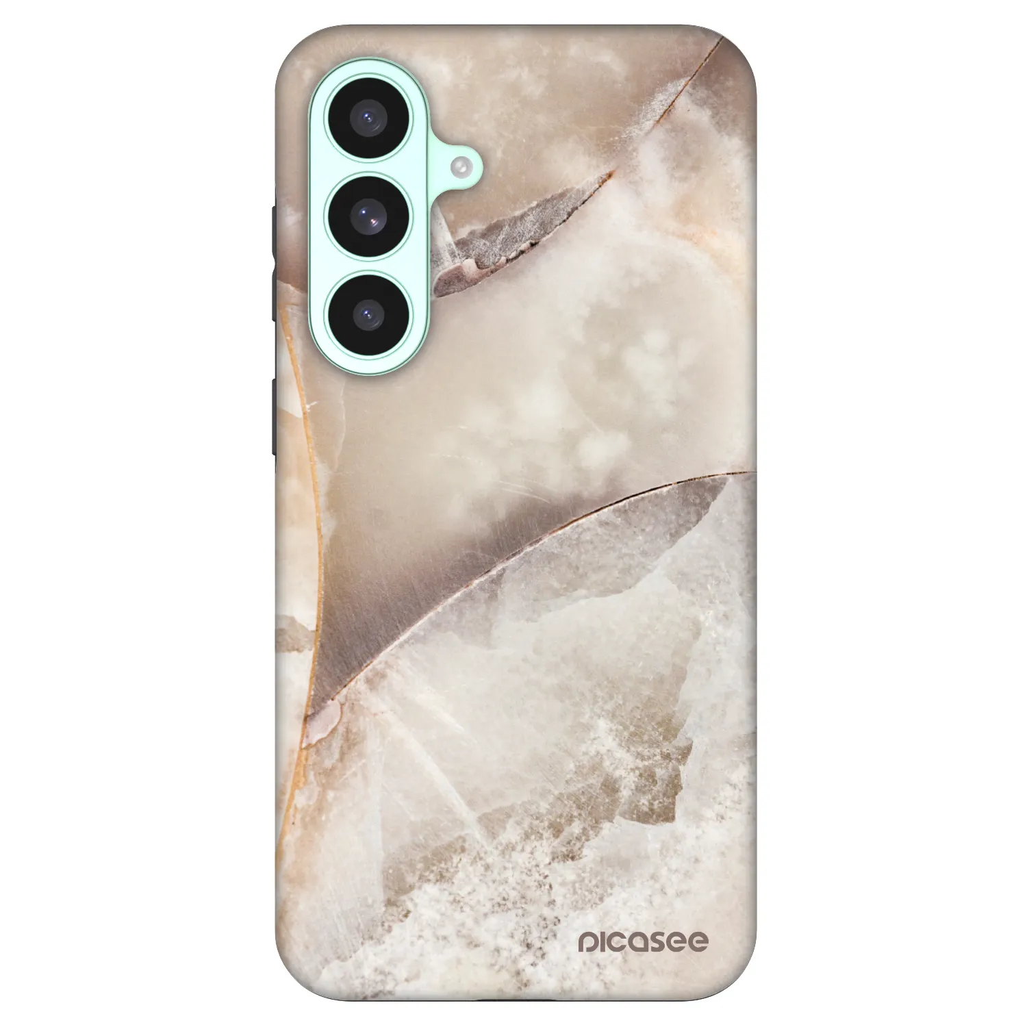 Picasee Fashion Case PowerShare pro Samsung Galaxy S26 FE - Cream marble
