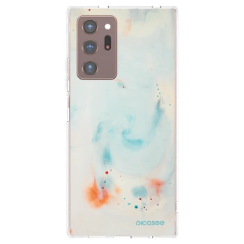 Picasee silikonska prozirna maskica za Samsung Galaxy Note 20 Ultra - Splash