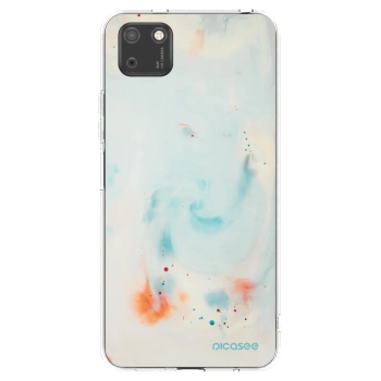 Picasee silikonska prozirna maskica za Huawei Y5P - Splash