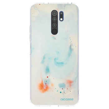 Picasee silikonska prozirna maskica za Xiaomi Redmi 9 - Splash