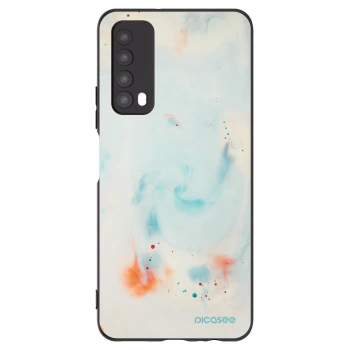 Picasee crna silikonska maskica za Huawei P Smart 2021 - Splash