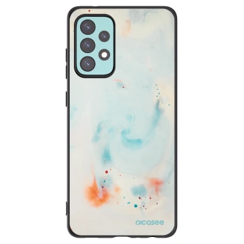 Picasee crna silikonska maskica za Samsung Galaxy A72 A725F - Splash